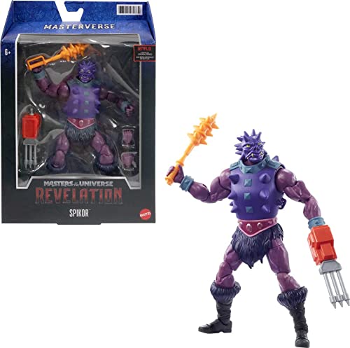 Masters of the Universe GYV14 - Masterverse Revelation Spikor Actionfigur, ca. 18 cm groß, Figuren zum Spielen und Sammeln, Spielzeug ab 6 Jahren Masters of the Universe GYV14 - Masterverse Revelation Spikor Actionfigur, ca. 18 cm groß, Figuren zum Spielen und Sammeln, Spielzeug ab 6 Jahren von Masters of the Universe