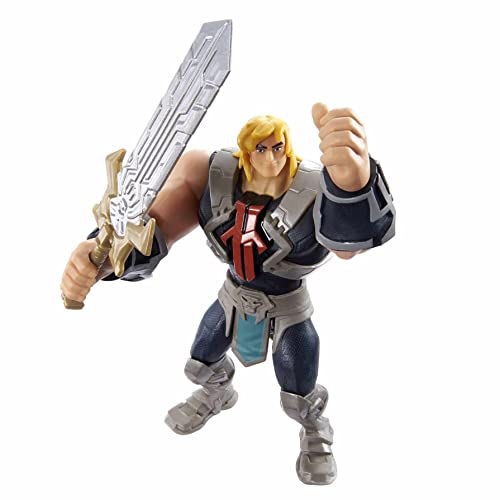 He-Man and The Masters of the Universe He-Man Action Figures Based on Animated Series for Storytelling Play, Articulated Battle Characters, Gift for 4 Years and Older, MOTU von Masters of the Universe