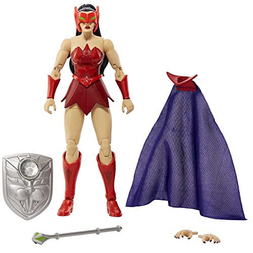 Masters of the Universe HDR40 - Masterverse Collection, Catra, ca. 18 cm große MOTU Actionfigur zum Spielen und Sammeln, Spielzeug Geschenk für Kinder ab 6 Jahren und Sammler jeden Alters Masters of the Universe HDR40 - Masterverse Collection, Catra, ca. 18 cm große MOTU Actionfigur zum Spielen und Sammeln, Spielzeug Geschenk für Kinder ab 6 Jahren und Sammler jeden Alters von Masters of the Universe