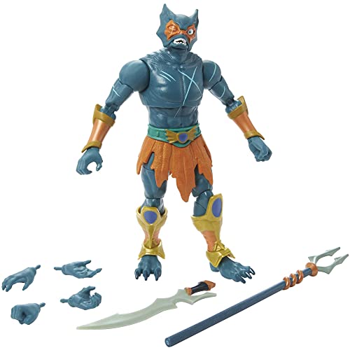 Masters of the Universe Masterverse Revelation Mer-Man Action Figure 7-in MOTU Battle Figures for Storytelling Play and Display, Gift for Kids Age 6 and Older and Adult Collectors, MOTU Collectors von Masters of the Universe