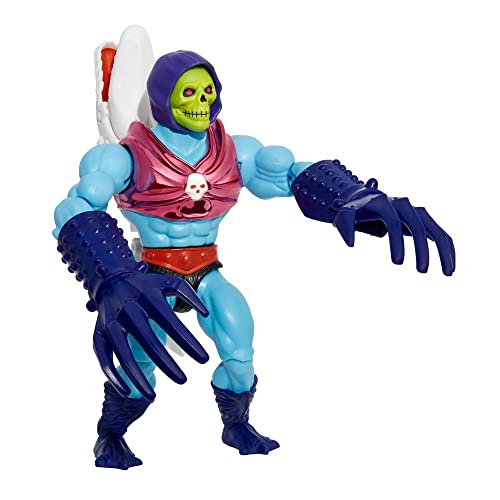 Masters of the Universe HDT23 - Origins Deluxe Skeletor mit Klauen, 14 cm große Actionfiguren, Figuren zum Spielen und Sammeln, Geschenk für Kinder ab 6 Jahren und erwachsene Sammler von Masters of the Universe