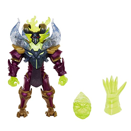 Masters of the Universe HDY38 - He-Man Skeletor Reborn Action-Figur mit Power-Attack-Bewegung und Zubehör, Spielzeug für Kinder ab 4 Jahren von Masters of the Universe