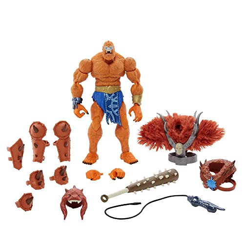 Masters of the Universe HGW41 - Masterverse Beast-Man-Actionfigur in Übergröße, MOTU-Sammelspielzeug mit Zubehör, Spielzeug für Kinder ab 6 Jahren Masters of the Universe HGW41 - Masterverse Beast-Man-Actionfigur in Übergröße, MOTU-Sammelspielzeug mit Zubehör, Spielzeug für Kinder ab 6 Jahren von Masters of the Universe