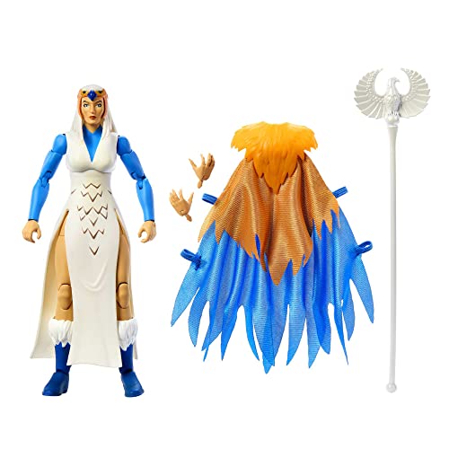 MASTERS OF THE UNIVERSE Masterverse Sorceress Actionfigur - 18 cm, 30 Bewegungspunkte, Zubehörteile, für Sammler und Fans ab 6 Jahren, HLB43 von Masters of the Universe