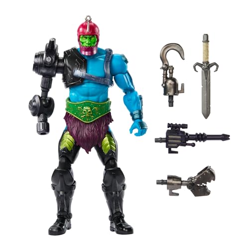 Masters of the Universe Masterverse New Eternia Trap Jaw Actionfigur, Deluxe-Sammelfigur mit 30 Bewegungspunkten und mehreren Zubehörteilen, MOTU-Spielzeug, HYC47 Masters of the Universe Masterverse New Eternia Trap Jaw Actionfigur, Deluxe-Sammelfigur mit 30 Bewegungspunkten und mehreren Zubehörteilen, MOTU-Spielzeug, HYC47 von Masters of the Universe