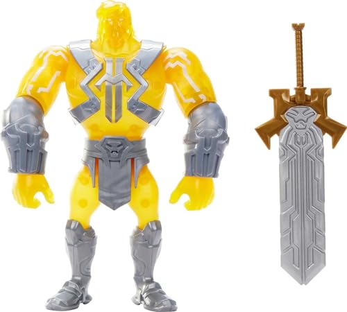 He-Man and The Masters of the Universe He-Man Large Figure with Accessory Inspired by Motu Netflix Animated Series, 8.5in Collectible Toy von Masters of the Universe
