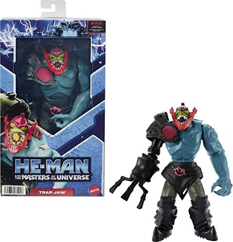 Masters of the Universe He-Man and The Trap Jaw Large Figure with Accessory Inspired by Motu Netflix Animated Series, 8.5-in Collectible Toy for Kids Ages 4 Years & Older Masters of the Universe He-Man and The Trap Jaw Large Figure with Accessory Inspired by Motu Netflix Animated Series, 8.5-in Collectible Toy for Kids Ages 4 Years & Older von Masters of the Universe
