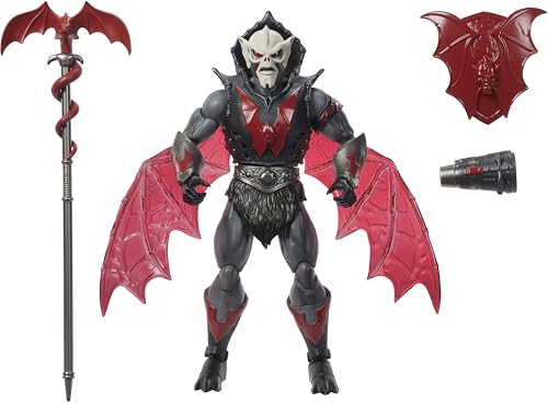 Masters of the Universe Masterverse Actionfigur New Etheria Hordak, Prinzessin der Macht ca. 18 cm großes Motu-Spielzeug, bewegliche Flügel, Kanonenarm, Stab und Schild, JBP85 Masters of the Universe Masterverse Actionfigur New Etheria Hordak, Prinzessin der Macht ca. 18 cm großes Motu-Spielzeug, bewegliche Flügel, Kanonenarm, Stab und Schild, JBP85 von Masters of the Universe