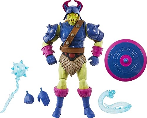 Masters of the Universe Masterverse Wave 8: Sun-Man 18 cm Figur: Pig Head, HLB46 von Masters of the Universe