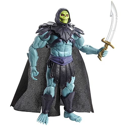 Masters of the Universe Masterverse New Eternia Barbarian Skeletor Action Figure with Accessories, 7-inch MOTU Gift for Fans 6+ and Collectors Masters of the Universe Masterverse New Eternia Barbarian Skeletor Action Figure with Accessories, 7-inch MOTU Gift for Fans 6+ and Collectors von Masters of the Universe
