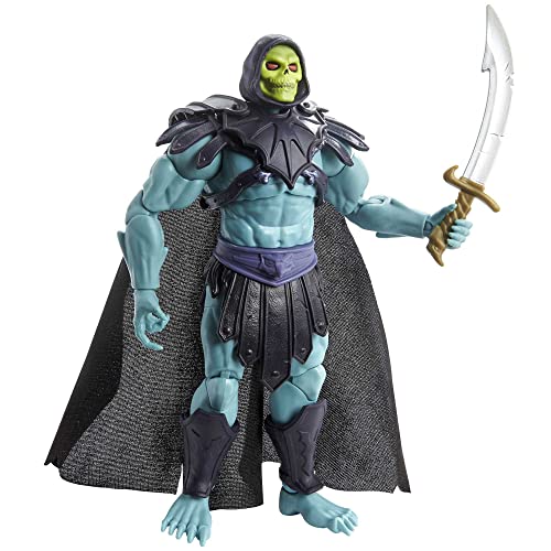 Masters of the Universe Masterverse New Eternia Barbarian Skeletor Action Figure with Accessories, 7-inch MOTU Gift for Fans 6+ and Collectors von Masters of the Universe