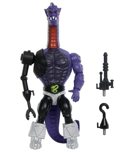 Masters of the Universe Origins Actionfigur, Terroar Sammelfigur, MOTU Alien-/Schlangenmensch-Bösewicht, 16 bewegliche Gelenke, ca. 14 cm mit Zubehörteilen, HYD34 Masters of the Universe Origins Actionfigur, Terroar Sammelfigur, MOTU Alien-/Schlangenmensch-Bösewicht, 16 bewegliche Gelenke, ca. 14 cm mit Zubehörteilen, HYD34 von Masters of the Universe