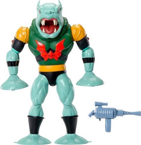 Masters of the Universe Origins Actionfigur Leech aus der Cartoon-Kollektion, ca. 14 cm groß, Saugmonster aus der TV-Serie der 1980er, Gestaltung und Zubehör mit vielen Details, JBM83 von Masters of the Universe
