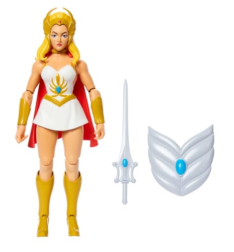 Masters of the Universe Origins Actionfigur She-Ra aus der Cartoon-Kollektion, ca. 14 cm groß, Heldin aus dem TV der 1980er, Prinzessin der Macht, detailreiches Design und Zubehör, JBM76 Masters of the Universe Origins Actionfigur She-Ra aus der Cartoon-Kollektion, ca. 14 cm groß, Heldin aus dem TV der 1980er, Prinzessin der Macht, detailreiches Design und Zubehör, JBM76 von Masters of the Universe
