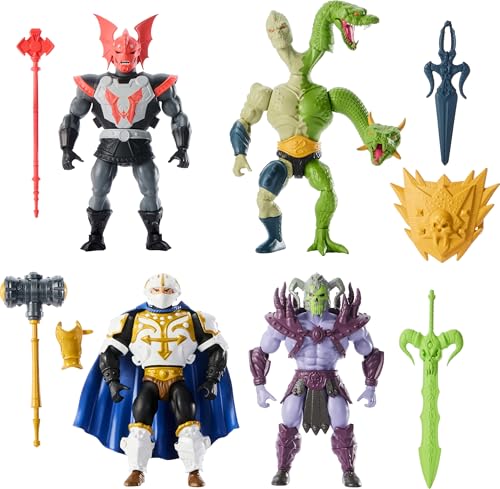 Masters of the Universe Origins Battle für Eternia Actionfiguren-Set, 4 Figuren, 14 cm, mit Zubehör Masters of the Universe Origins Battle für Eternia Actionfiguren-Set, 4 Figuren, 14 cm, mit Zubehör von Masters of the Universe
