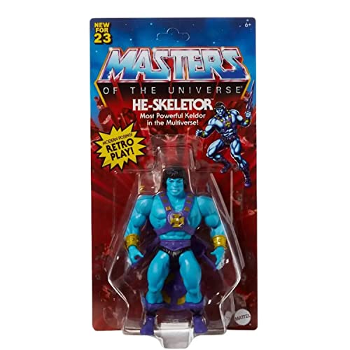 Masters of the Universe Origins He-Skeletor Keldor 5.5 Action Figure, Blue von Masters of the Universe
