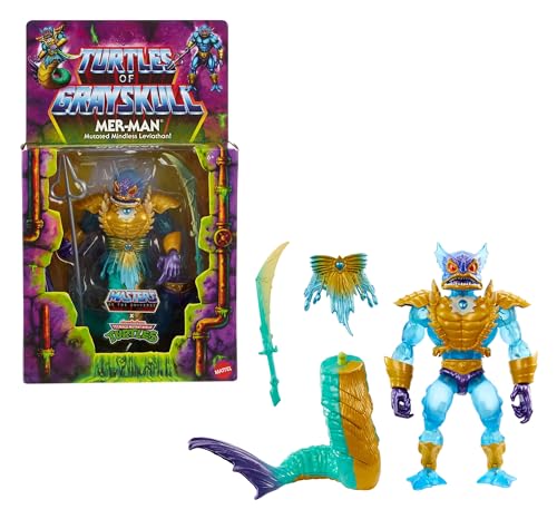 Masters of the Universe Turtles of Grayskull TMNT Deluxe Figur: Mer-Man von Masters of the Universe