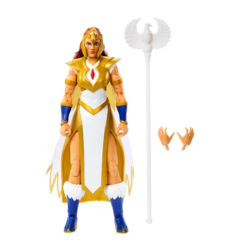 Masters of the Universe: Revolution Masterverse Zauberin Teela Actionfigur, Deluxe-Sammelfigur mit 30 Bewegungspunkten, magischem Zepter und weichem Umhang, MOTU-Spielzeug, HYC45 Masters of the Universe: Revolution Masterverse Zauberin Teela Actionfigur, Deluxe-Sammelfigur mit 30 Bewegungspunkten, magischem Zepter und weichem Umhang, MOTU-Spielzeug, HYC45 von Masters of the Universe
