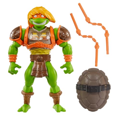 Turtles of Grayskull Motu & TMNT 14cm Action Figur Wave 3: Michelangelo von Masters of the Universe