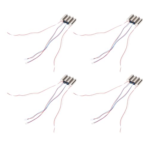 4PCS 720 Coreless Motors Reparieren Ersatzteile für RC -Drohnen Quadcopter Hohe Leistung 7x20mm von Masyrt
