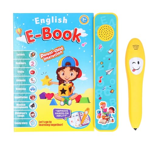 Elektronisches Lernen Sprechend Buch, Bildungsgeburtstagsgeschenk, Kinder Interactive ABC Sound Book, ABS Interactive Children Sound Book für Wortschatzerlernen für Kinder Elektronisches Lernen Sprechend Buch, Bildungsgeburtstagsgeschenk, Kinder Interactive ABC Sound Book, ABS Interactive Children Sound Book für Wortschatzerlernen für Kinder von Masyrt