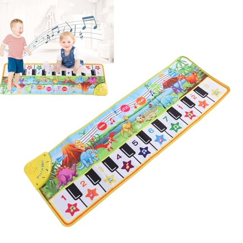 Faltbare Baby Klavier -Tastaturmatte, Lernmusikspielzeugspiele für eine Verbesserte Koordination von Masyrt