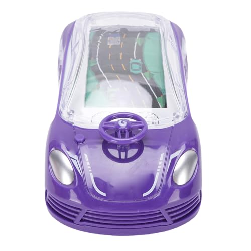 Handheld-Auto-Spiel Lenkrad-Rennen Spielzeug Kleinkind Simulation Autofahren Spiel mit Mehreren Spuren und Herausforderungen Handheld pädagogisches Spielzeug für Kinder (Purple) von Masyrt