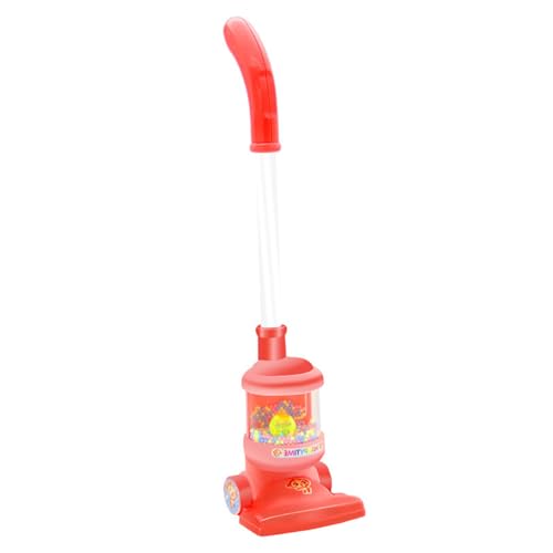 Kinder Vakuumspielzeug, Künstliches Staubsauger -Reinigerspielzeug, Stimulation Realistischer Haushalt vor, Vakuum zu Reinigen, Spielzeug für Kinder, Kinderreinigen für Junge und (Orange) von Masyrt