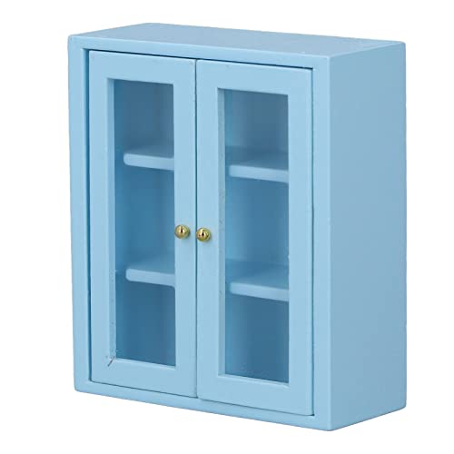 Masyrt 1:12 Dollhouse Wall -Schrank Im Maßstab Skalieren (Blau) von Masyrt
