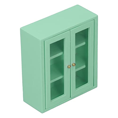 Masyrt 1:12 Dollhouse Wall -Schrank Im Maßstab Skalieren (Grün) von Masyrt