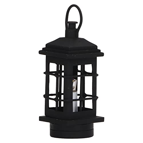Masyrt 1:12 Skala Modern Style Dollhouse Lantern, Miniaturlampe Licht für Puppenhausdekoration und Spielzeughandlaterne Masyrt 1:12 Skala Modern Style Dollhouse Lantern, Miniaturlampe Licht für Puppenhausdekoration und Spielzeughandlaterne von Masyrt
