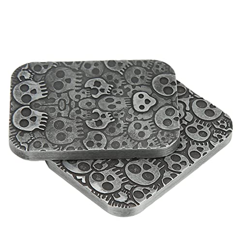 Masyrt ADHD Metal Push Slider -Spielzeug, Exquisite Schädelmuster -Stressabbau Magnetischer ADHS Schieberchenspielzeug für Angst, Verbesserung der Konzentration, Autismus Schieberchenspielzeug und von Masyrt