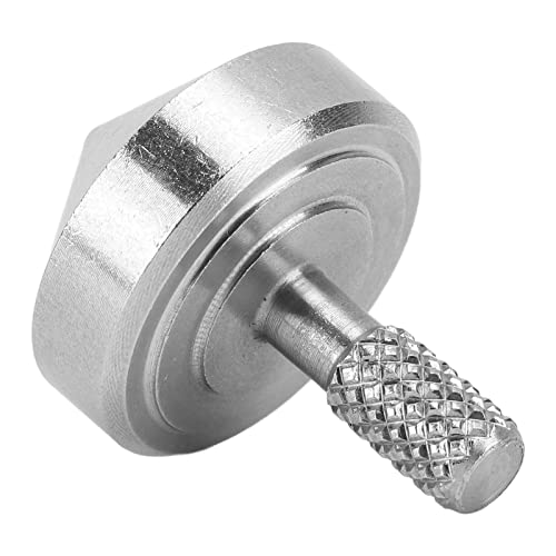 Masyrt Anxiety Relief, Metall Fingerspitze Gyroscope -Spielzeug, ADHS -Fokushand für Erwachsene, Stressabbau Rotierender Gyroskop, Kompaktes Büro Schreibtischdekor, Reisetasche Enthalten (Silber) von Masyrt