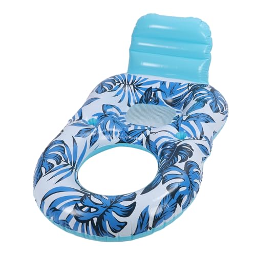 Masyrt Aufblasbarer Schwimmsessel,aufblasbare Poolliege für Erwachsene mit Getränkehalter,PVC-Bräunungsbecken-Schwimmhilfe mit Rückenlehne und Fußstütze,aufblasbarer Masyrt Aufblasbarer Schwimmsessel,aufblasbare Poolliege für Erwachsene mit Getränkehalter,PVC-Bräunungsbecken-Schwimmhilfe mit Rückenlehne und Fußstütze,aufblasbarer von Masyrt