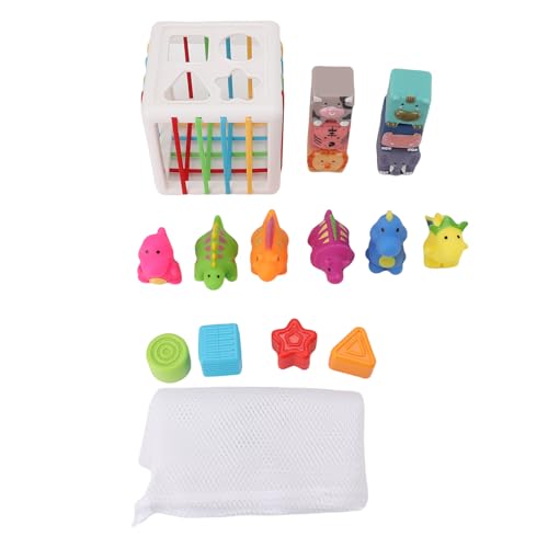 Masyrt Baby -Stapelblöcke Weiche Silikonbausteine für Babys Dinosaurier Silikon Bausteine , Frühes Lernen Greifen Training Babyform Sortierung Spielzeug für Kleinkinder mit Masyrt Baby -Stapelblöcke Weiche Silikonbausteine für Babys Dinosaurier Silikon Bausteine , Frühes Lernen Greifen Training Babyform Sortierung Spielzeug für Kleinkinder mit von Masyrt