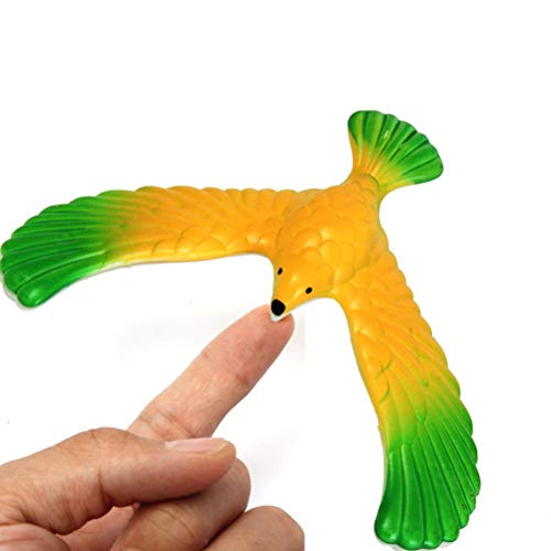Masyrt Balance Bird Toy Stress Relief Fingerspielzeug Ausbalancieren Vogel Ausbalancieren Eagle Schreibtisch Meditationsinstrument, Unterhaltsame Stressabbauspielzeug Ausbalancieren, von Masyrt