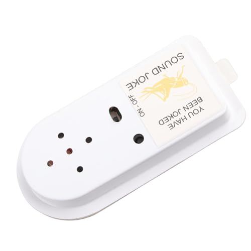 Masyrt Crickets Sound Toy mit Klarem Sound, Anpassbarem Timing, Streichspielzeug für, Freunde, Familie (Weiß) von Masyrt