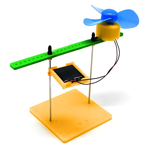 Masyrt DIY Solar Fan Generator Set, Handgefertigtes Spielzeugkit für Physische Solargenerierung für und Erwachsene von Masyrt