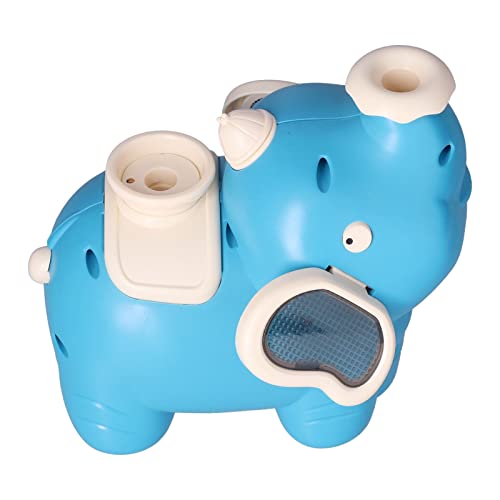 Masyrt Elefant Blowball Running Toy mit Levitationsball und Sprühfeuchterfunktion, Geeignet für ab 3 Jahren (Blau und grün) von Masyrt
