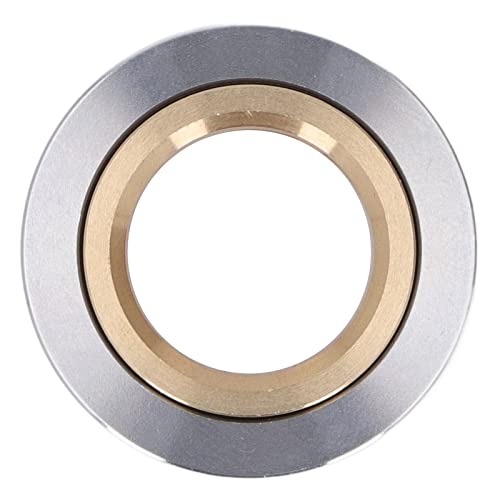 Masyrt Fidget Mechanic Ring Toy, Edelstahl -Fingerspitzen -Gyroskop mit Reiniger, für Stressabbau und Brainstorming zu Hause, Büro, Bus, Bus von Masyrt