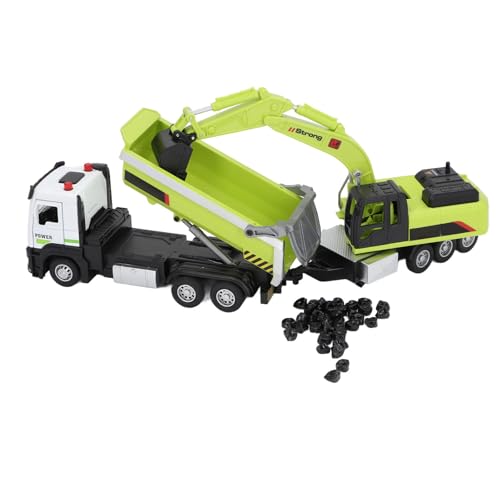 Masyrt Kinderspielzeug für Kinderbagger Muldenkipper, Exquisite Legierungs -Dumper -LKW mit Bagger für das Spielen Im Freien Im Freien in der Innenräume in der Kreativität Inspiriert Masyrt Kinderspielzeug für Kinderbagger Muldenkipper, Exquisite Legierungs -Dumper -LKW mit Bagger für das Spielen Im Freien Im Freien in der Innenräume in der Kreativität Inspiriert von Masyrt