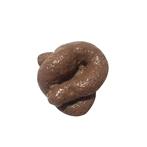 Masyrt Künstlicher Poop Realistischer Töten, Gefälschte Poop Realistic Dog Fake Scheiße, Lustiger Witz Kniffliger Spielzeug Unheil (#1) von Masyrt