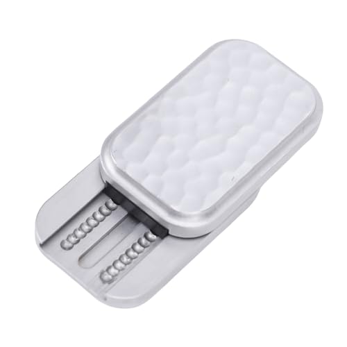 Masyrt Push Card Slider Edelstless Slider Stress Relief Toys, Tragbares Stress -Relief -Spielzeugstahlstahl -Stress -Relsider -Schieberspielzeug für Erwachsene Kinder Entspannung bei von Masyrt