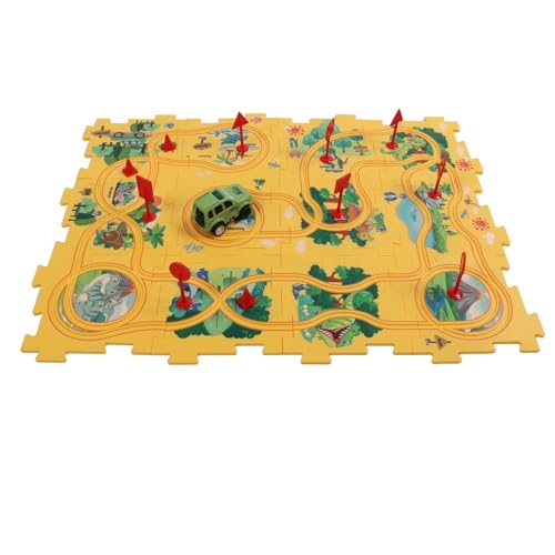 Masyrt Puzzlernbahnautogebäudespielzeug, DIY Monting Electric Dinosaur Puzzle Car Play Set für 3 Jahre Oben, Logisches Denken Entwickeln, Ideal für Familienzeiten Masyrt Puzzlernbahnautogebäudespielzeug, DIY Monting Electric Dinosaur Puzzle Car Play Set für 3 Jahre Oben, Logisches Denken Entwickeln, Ideal für Familienzeiten von Masyrt