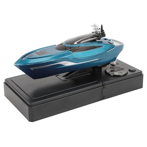 Masyrt RC-Boote für Kinder 8-12 Erwachsene,2,4 GHz RC Elektrische Fernbedienungs-Kontrollboot,Miniaturfernbedienungs-Kontrollboot RC-Schiff mit Wiederaufladbaren Batterie für Poolsseen von Masyrt
