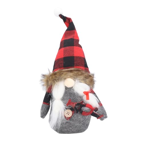 Masyrt Weihnachtsgnomes Plüschdekorationen,Entzückende Plüsch Weihnachtsnomomgeschenke,Nordische Gnomes Plüsch Weihnachts Elf Puppen Weihnachts -Ornamente für TV -Schrank Mantel (Joy) von Masyrt