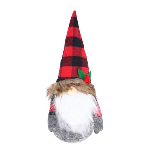 Masyrt Weihnachtsgnomes Plüschdekorationen,Entzückende Plüsch Weihnachtsnomomgeschenke,Nordische Gnomes Plüsch Weihnachts Elf Puppen Weihnachts -Ornamente für TV -Schrank Mantel (Xmas) von Masyrt