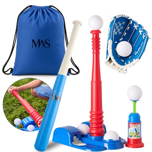 Kids Baseball Training Set - Baseballschläger, Handschuh, Tee, Krug, 4 Bälle & Tragetasche - Indoor & Outdoor Sport Spielzeug für Jungen & Mädchen Alter 3-8 - Baseball Starter Kit für Kinder Kids Baseball Training Set - Baseballschläger, Handschuh, Tee, Krug, 4 Bälle & Tragetasche - Indoor & Outdoor Sport Spielzeug für Jungen & Mädchen Alter 3-8 - Baseball Starter Kit für Kinder von MatWillStore