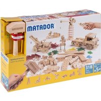MATADOR 11318 - Explorer E318, Baukasten, Holz, 318 Teile, Konstruktionsbaukasten, ab 5 Jahren, Spielend lernen! MATADOR 11318 - Explorer E318, Baukasten, Holz, 318 Teile, Konstruktionsbaukasten, ab 5 Jahren, Spielend lernen! von Matador Spielwaren GmbH