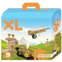 MATADOR 21151 - Maker MXL, Baukasten, Holz, 350 Teile, Konstruktionsbaukasten, ab 3 Jahren, Spielend lernen! MATADOR 21151 - Maker MXL, Baukasten, Holz, 350 Teile, Konstruktionsbaukasten, ab 3 Jahren, Spielend lernen! von Matador